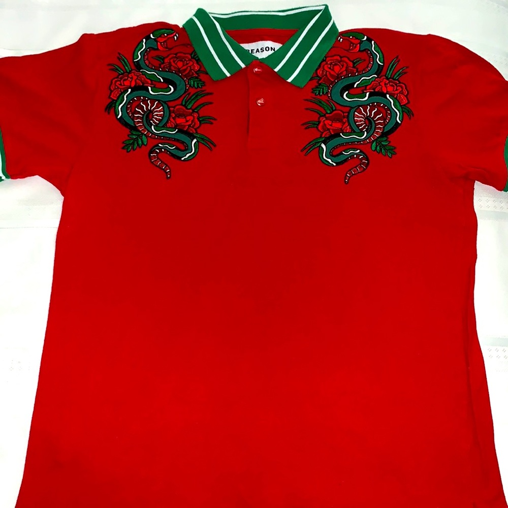 Men’s Medium Designer Polo Shirt